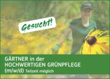 GÄRTNER in der HOCHWERTIGEN GRÜNPFLEGE (m/w/d)